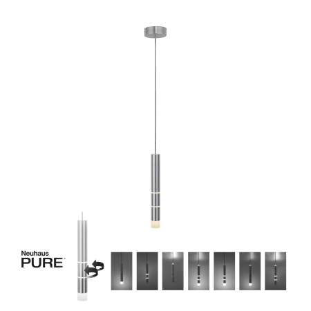 Lampa wisząca PURE-VEGA 2211-95 - Paul Neuhaus