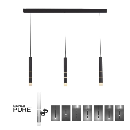 Lampa wisząca PURE-VEGA 2213-18 - Paul Neuhaus
