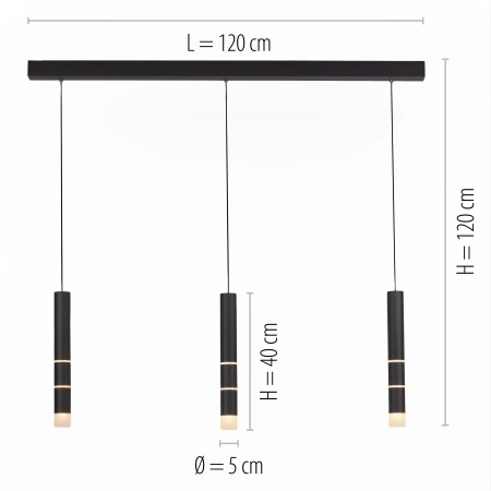 Lampa wisząca PURE-VEGA 2213-18 - Paul Neuhaus