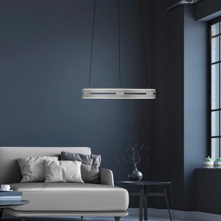 Lampa wisząca z pilotem i windą elektryczną PURE E-LOOP 2550-95 - Paul Neuhaus