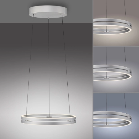 Lampa wisząca z pilotem i windą elektryczną PURE E-LOOP 2550-95 - Paul Neuhaus