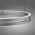 Lampa wisząca z pilotem i windą elektryczną PURE E-LOOP 2550-95 - Paul Neuhaus