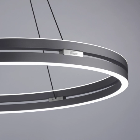Lampa wisząca z pilotem i windą elektryczną PURE E-LOOP 2551-15 - Paul Neuhaus