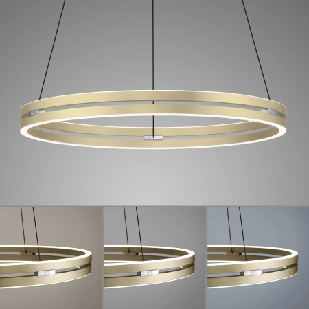 Lampa wisząca z pilotem i windą elektryczną PUREE-LOOP 2551-60 - Paul Neuhaus