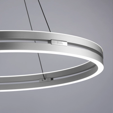 Lampa wisząca z pilotem i windą elektryczną PUREE-LOOP 2551-95 - Paul Neuhaus