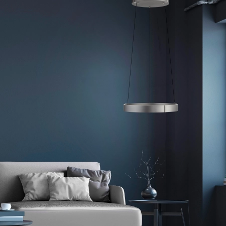 Lampa wisząca  z pilotem i windą elektryczną PURE E-CLIPSE 2560-95 - Paul Neuhaus