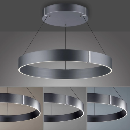 Lampa wisząca z pilotem i windą elektryczną PURE E-CLIPSE 2561-15 - Paul Neuhaus