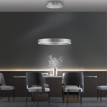 Lampa wisząca  z pilotem i windą elektryczną PURE E-CLIPSE 2561-95 - Paul Neuhaus
