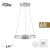 Lampa wisząca  z pilotem i windą elektryczną PURE E-CLIPSE 2561-95 - Paul Neuhaus