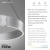 Lampa wisząca  z pilotem i windą elektryczną PURE E-CLIPSE 2561-95 - Paul Neuhaus