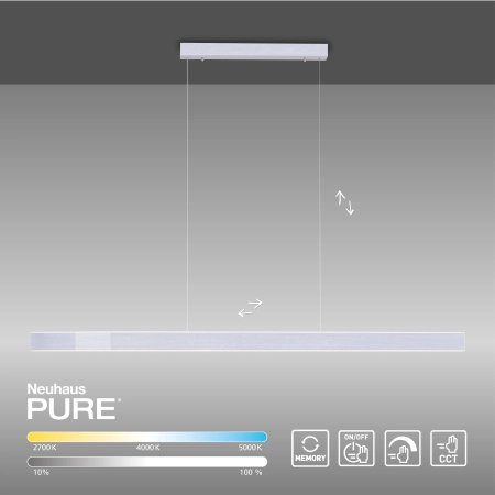 Lampa wisząca PURE-LUME 2738-95 - Paul Neuhaus