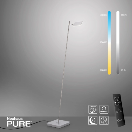 Lampa podłogowa na pilota PURE-MIRA 356-95 - Paul Neuhaus