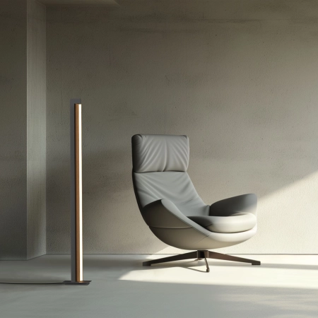 Lampa podłogowa na pilota  PURE-LINES 451-79 - Paul Neuhaus