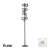 Lampa podłogowa  557-15 - Paul Neuhaus
