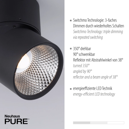 Lampa sufitowa PURE-NOLA 6452-18 - Paul Neuhaus