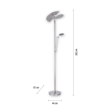 Lampa podłogowa PURE-MUTIL 678-55 - Paul Neuhaus