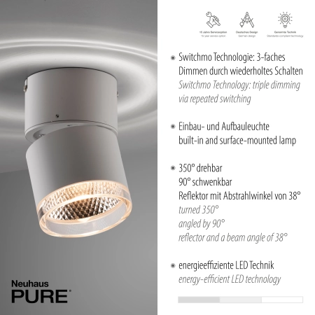 Lampa zewnętrzna PURE-NOLA 6861-16 - Paul Neuhaus
