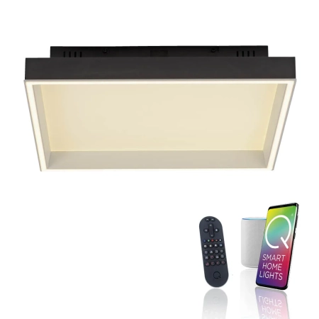 Lampa sufitowa z aplikacją i pilotem Q-MAGONG 6316-18 - Paul Neuhaus