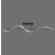 Lampa sufitowa na pilota + aplikacja SMART  Q-SWING 6385-13 - Paul Neuhaus
