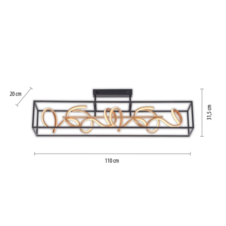 Lampa sufitowa SELINA 6473-18 - Paul Neuhaus
