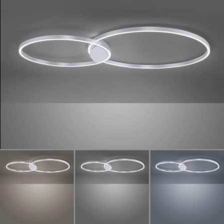 Lampa sufitowa z aplikacją i pilotem  Q-KATE 6590-95 - Paul Neuhaus