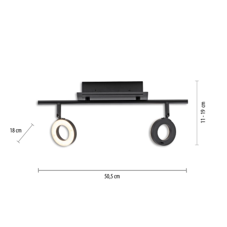 Lampa sufitowa SILEDA 6781-13 - Paul Neuhaus