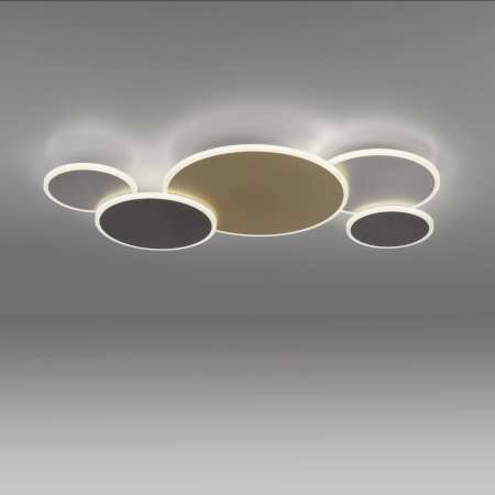 Lampa sufitowa / kinkiet z pilotem i aplikacją smart Q-PIATO 8008-70 - Paul Neuhaus