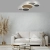Lampa sufitowa / kinkiet z pilotem i aplikacją smart Q-PIATO 8008-70 - Paul Neuhaus
