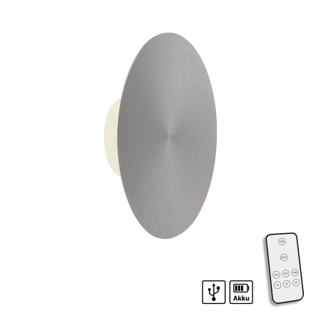 Kinkiet na pilota ładowany USB AKKU-PUNTUA 8153-15 - Paul Neuhaus