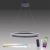 Lampa wisząca na pilota i aplikację smart Q-VITO 8412-13 - Paul Neuhaus