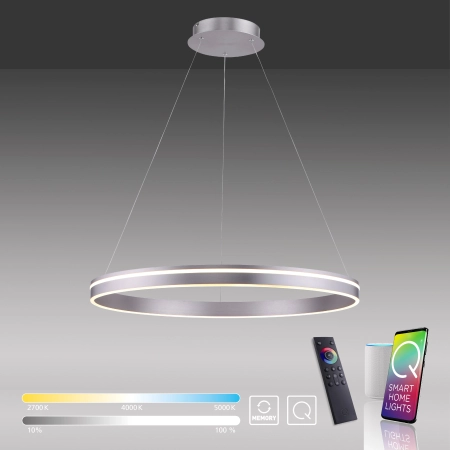 Lampa wisząca na pilota i aplikację smart Q-VITO 8412-55 - Paul Neuhaus
