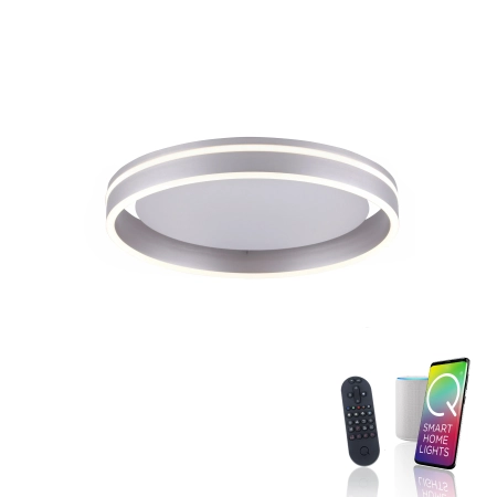 Lampa sufitowa z aplikacją i pilotem  Q-VITO 8414-55 - Paul Neuhaus