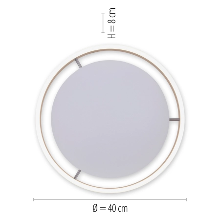 Lampa sufitowa z aplikacją i pilotem  Q-VITO 8414-60 - Paul Neuhaus