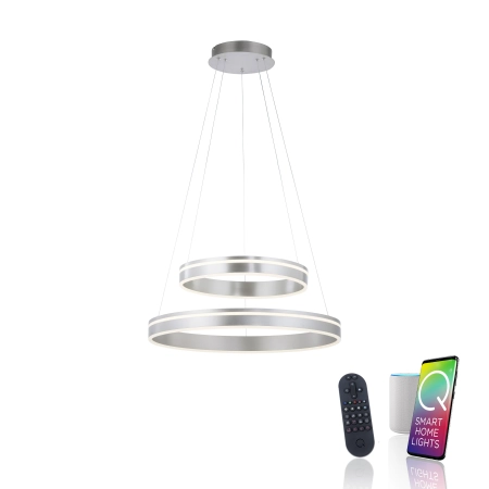 Lampa wisząca na pilota i aplikację smart Q-VITO 8420-55 - Paul Neuhaus