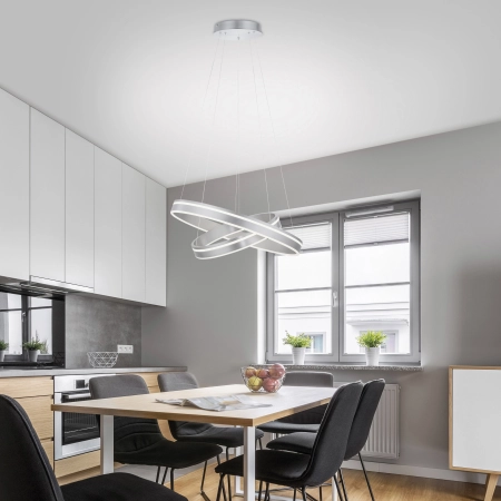 Lampa wisząca na pilota i aplikację smart Q-VITO 8420-55 - Paul Neuhaus