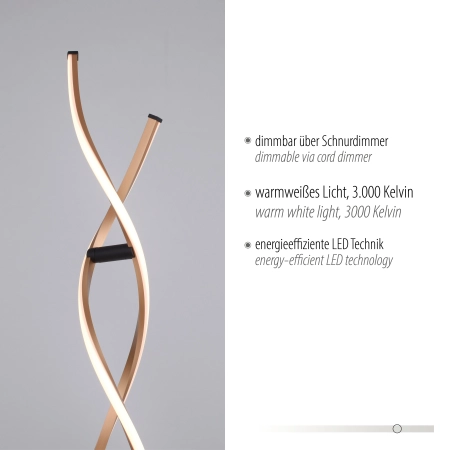 Lampa podłogowa POLINA 9140-18 - Paul Neuhaus