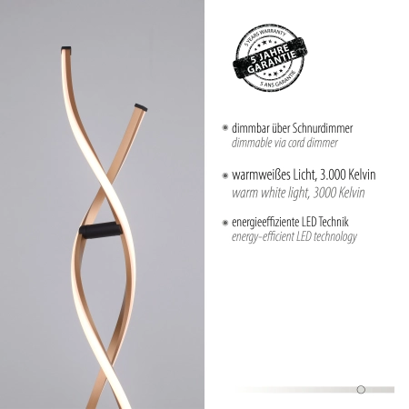 Lampa podłogowa POLINA 9140-18 - Paul Neuhaus