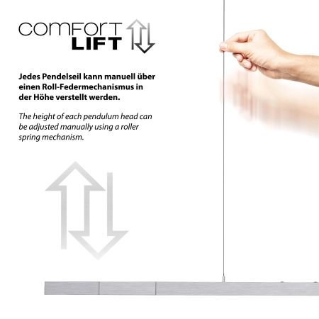 Lampa wisząca ADRIANA COMFORT LIFT 2598-95 - Paul Neuhaus