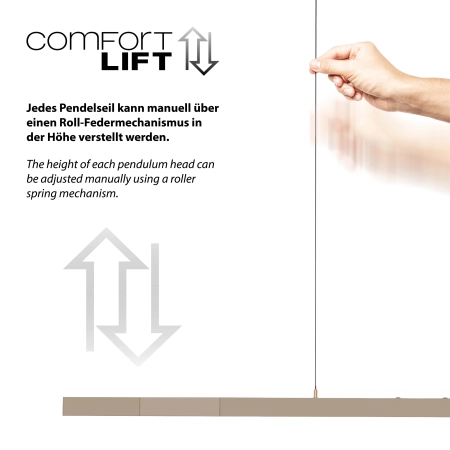 Lampa wisząca ADRIANA COMFORT LIFT 2598-97 - Paul Neuhaus