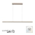 Lampa wisząca ADRIANA COMFORT LIFT 2598-97 - Paul Neuhaus