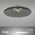 Lampa sufitowa PURE MOON szara 6095-15 - Paul Neuhaus