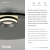 Lampa sufitowa PURE MOON szara 6095-15 - Paul Neuhaus