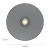 Lampa sufitowa PURE MOON szara 6095-15 - Paul Neuhaus