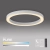 Lampa sufitowa na pilota PURE LINES ROUND 6309-16 - Paul Neuhaus