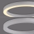 Lampa sufitowa na pilota PURE LINES ROUND 6309-16 - Paul Neuhaus
