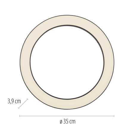 Lampa sufitowa na pilota PURE LINES ROUND 6310-13 - Paul Neuhaus