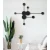 Lampa ścienno sufitowa CLEX - 6 LED CZARNA 89 CM MW1133-90 - Step Into Design