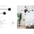 Lampa ścienno sufitowa CLEX - 6 LED CZARNA 89 CM MW1133-90 - Step Into Design