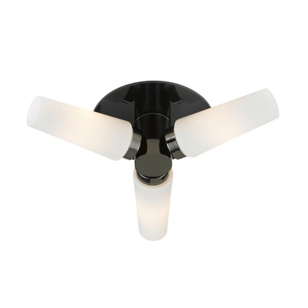 Lampa sufitowa BRASTAD  3L Czarny/Biały IP44 107618 - Markslojd