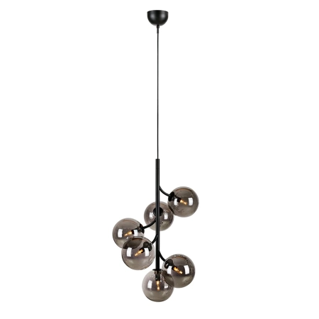 Lampa wisząca CALLISTO 6L Czarny/Przydymiony 108108 - Markslojd